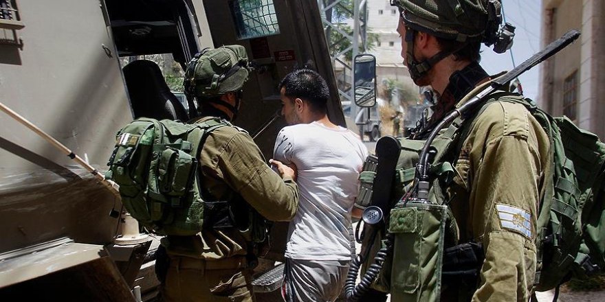 İsrail Ordusu Ekim 2015'ten bu yana 3 bin 369 Filistinliyi gözaltına aldı