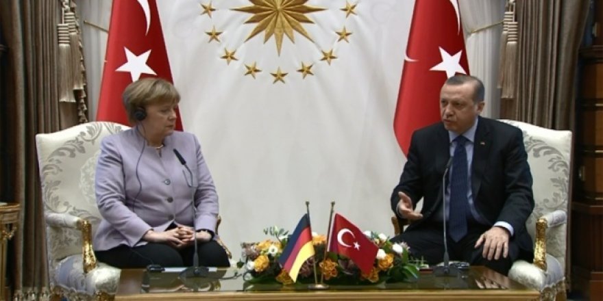 Angela Merkel’e Cumhurbaşkanı Erdoğan’dan tepki