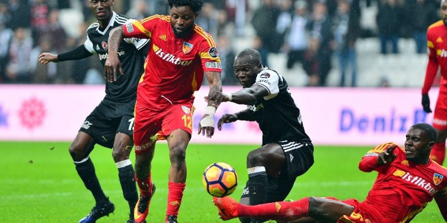 Beşiktaş kendi evinde Kayseri ile  puanları paylaştı
