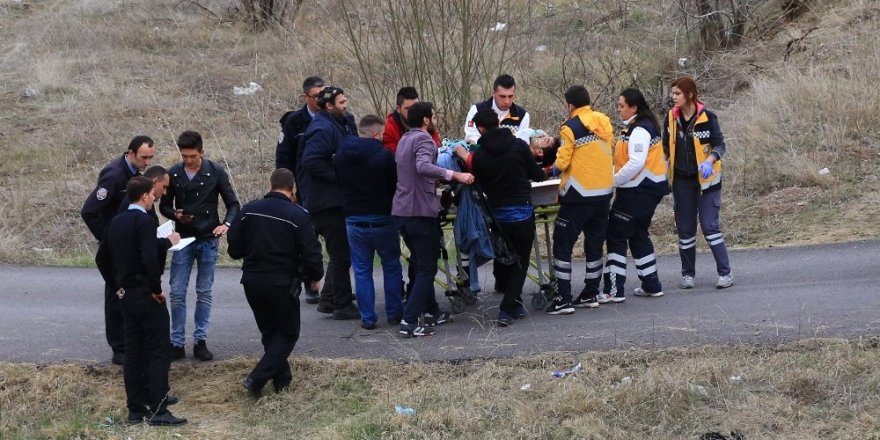 Ankara'da genç kendini astı vatandaş kurtardı