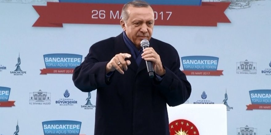 Cumhurbaşkanı Recep Tayyip Erdoğan"Papa ne zamandan beri AB üyesi?"