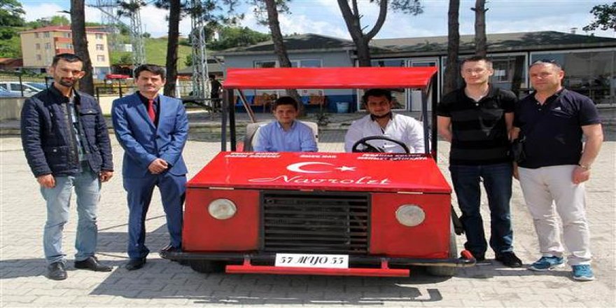 Eski Araç Parçalarından ''Navrolet'' Yaptılar