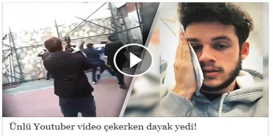 Orkun Işıtmak video çekimi için gittiği Tarlabaşı'nda saldırıya uğradı.