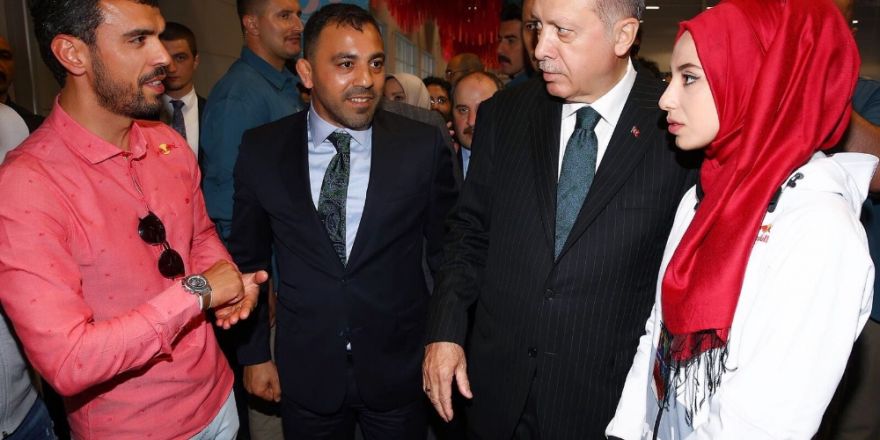 Erdoğan Şampiyon Sporcularla Bir Araya Geldi
