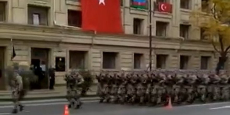 Şanlı Türk Komandoları Bakü Sokaklarında