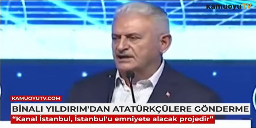 Binali Yıldırım:Bu proje Montrö'ye de asla düşmüyor