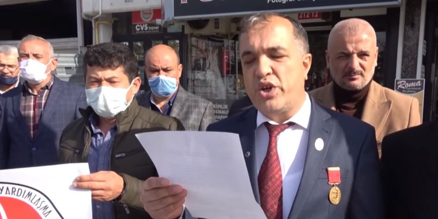 Şehit Ailelerinden İyi Parti Önünde Lütfü Türkkan Protestosu !
