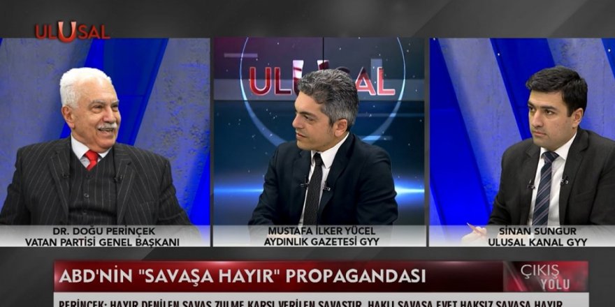 Perinçek, Putin'in savaşını Hz. Muhammed (s.a.v)'in savaşına benzetti.