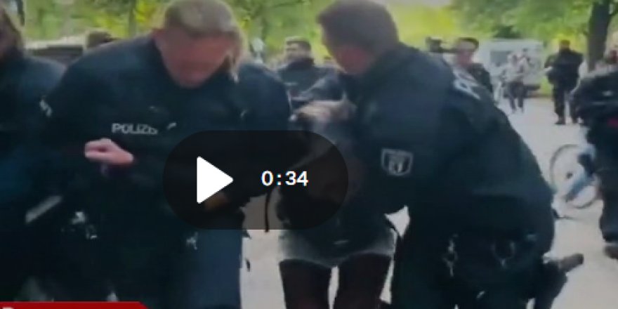 Alman polisi milletvekili Juliane Nagel'i yaka paça gözaltına aldı !