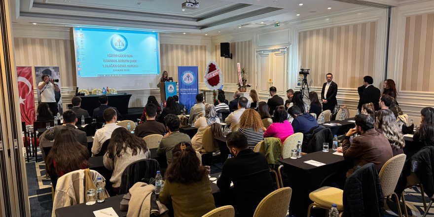 Eğitim Gücü Sen İstanbul Avrupa Yakası Şubesi 1. Olağan Genel Kurulu Gerçekleştirildi