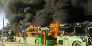 Halep'te tahliyeler yine durduruldu