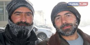 Soğuk hava Ardahan'da hayatı adeta esir aldı