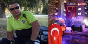 Kahraman polis canı pahasına faciayı önledi