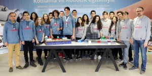 Liselilerden su tasarrufu yapan robot ve uygulama