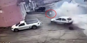 Kontrolden Çıkan Araç Yayayı Biçti