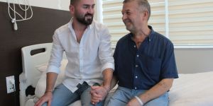 Mehmet Makas aynı anda hem böbrek nakli hem by-pass oldu