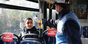 Yasak dinlemeyen ayakta yolcu taşıyan minibüs şoförlerine para cezası
