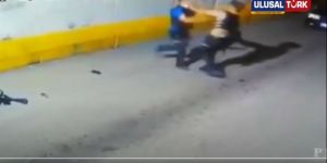 Skandal görüntüdeki polis ve bekçi görevlerinden uzaklaştırıldı.