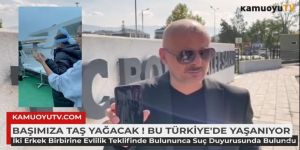 Eşcinsel evlilik teklifine suç duyurusu !