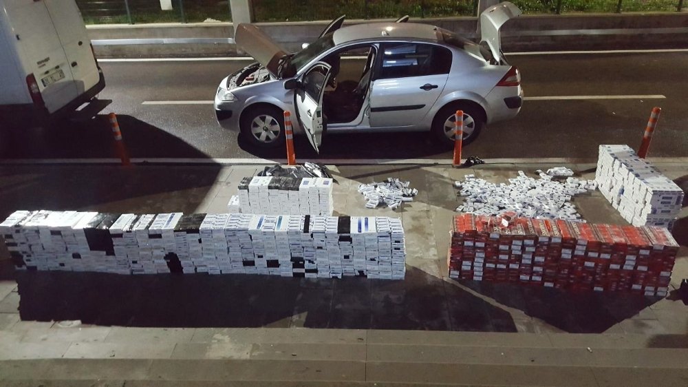 18 günde 3,3 milyonluk kaçak malzeme ele geçirildi