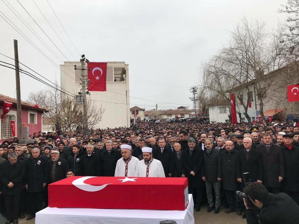 Çankırı şehidini uğurladı