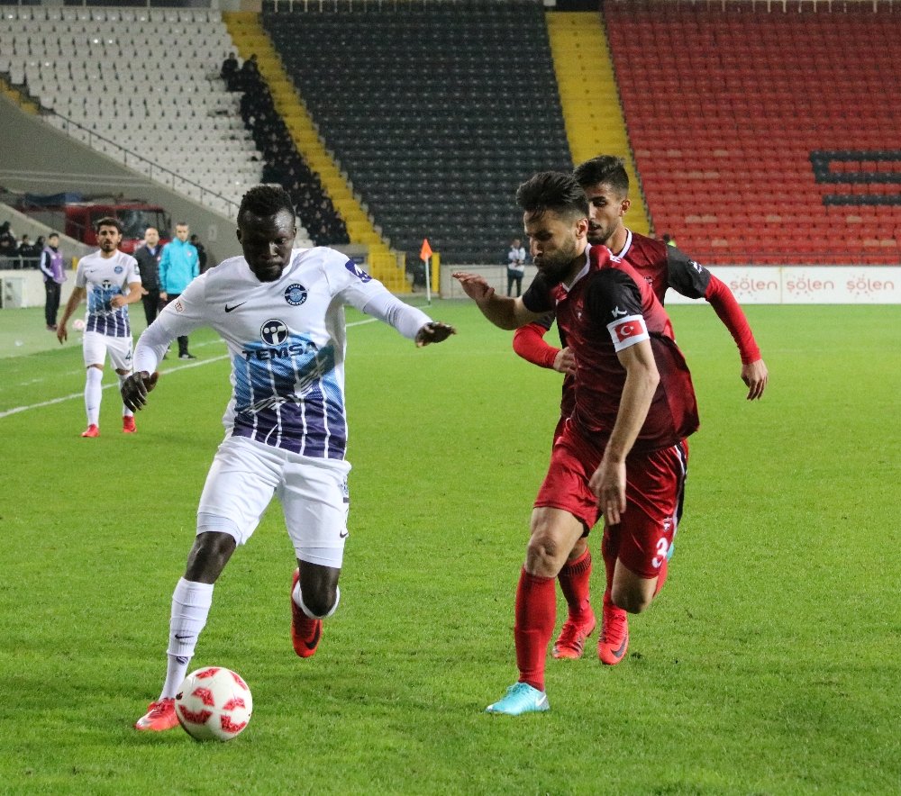 Gaziantepspor sahasında yenildi