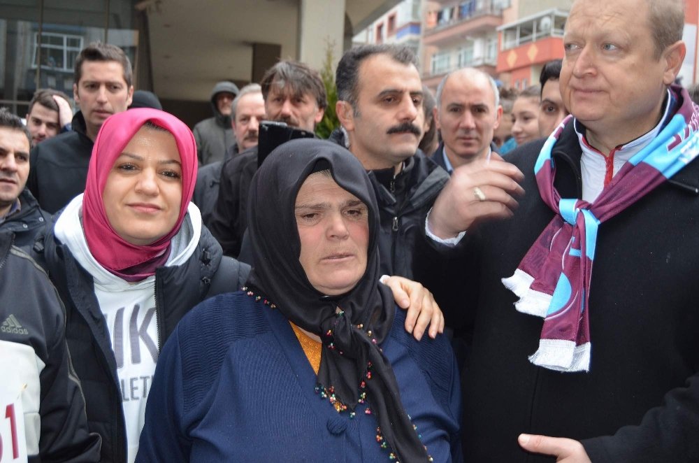 Sporcular Eren Bülbül için koştu