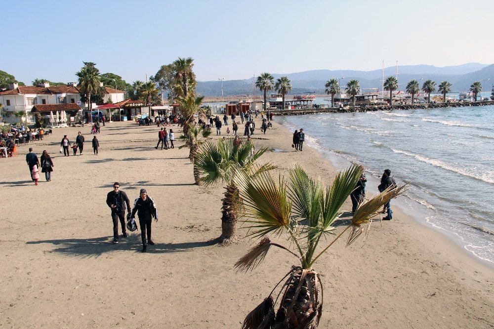 Bir günde hem kar hem de deniz keyfi