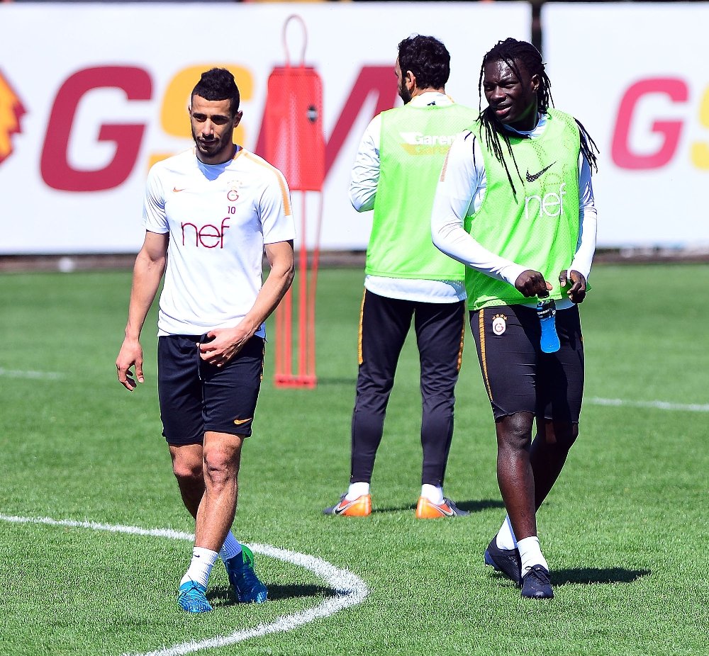 Galatasaray Gençlerbirliği maçı hazırlıklarını sürdürdü